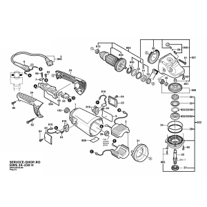 Bosch GWS 24-230 H (3601H54L00-EU)